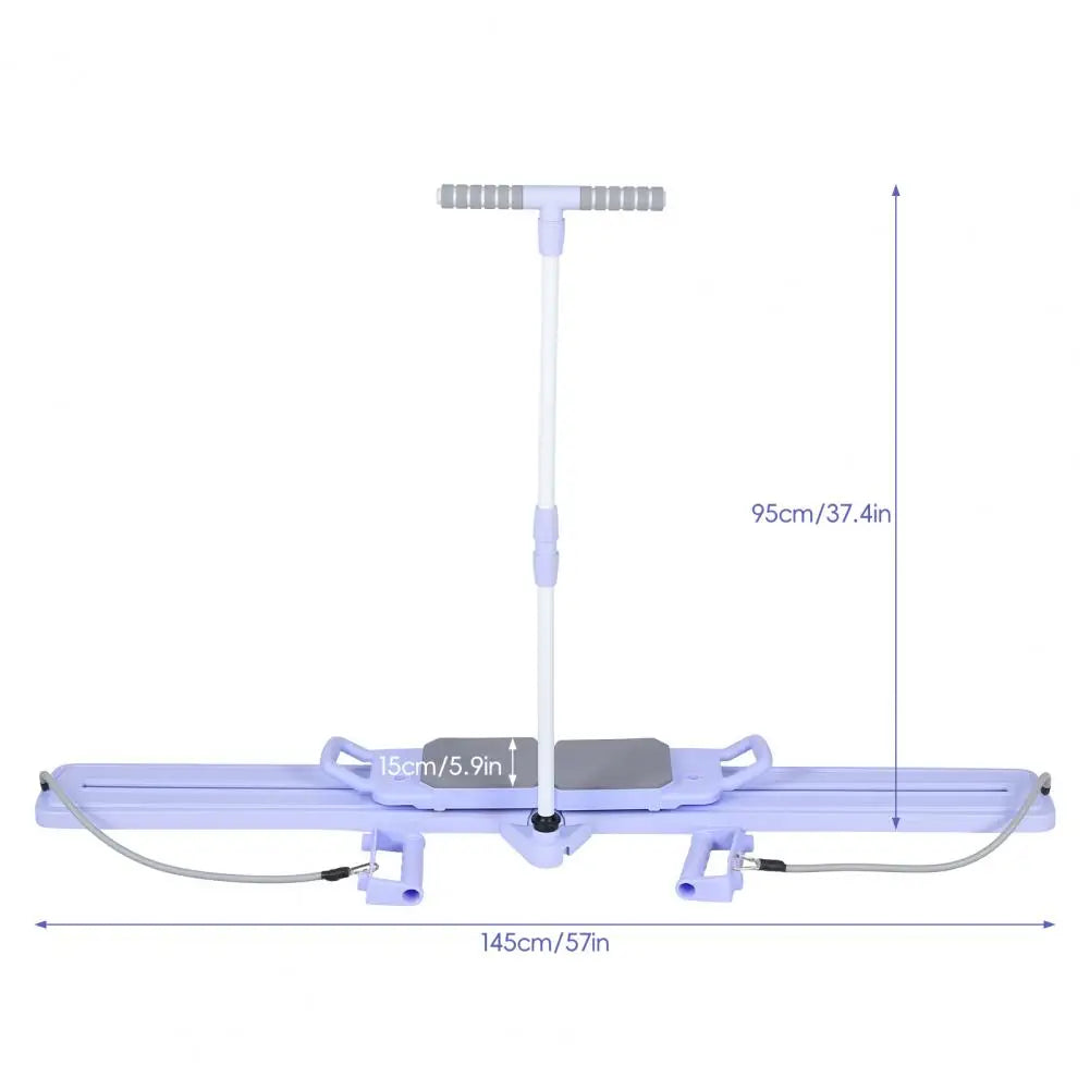 Foldable Pilates Reformer Equipment Multi-Purpose Pilates Board, Home Pilates Kit for Full Body Workout