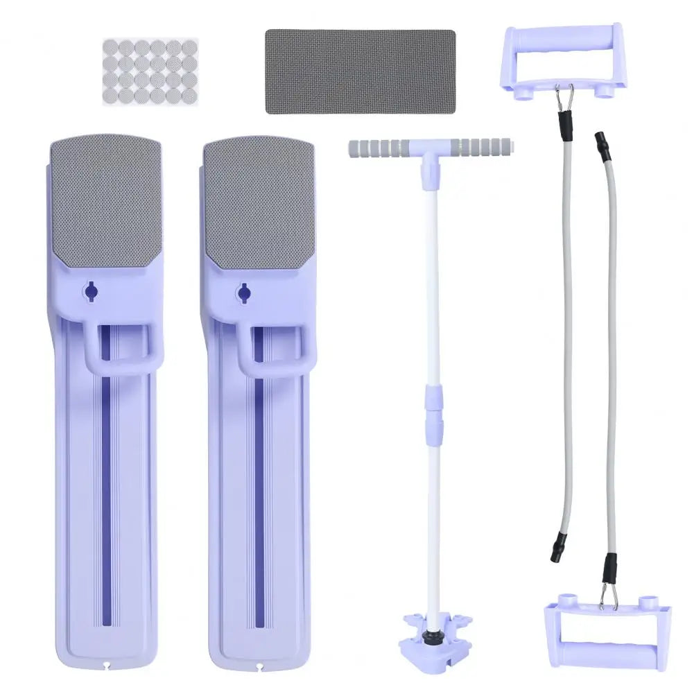 Foldable Pilates Reformer Equipment Multi-Purpose Pilates Board, Home Pilates Kit for Full Body Workout