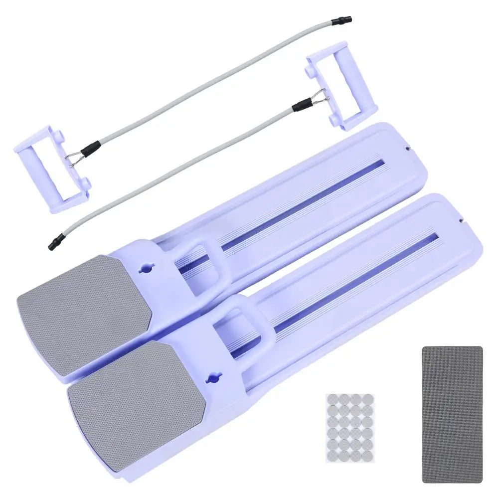 Foldable Pilates Reformer Equipment Multi-Purpose Pilates Board, Home Pilates Kit for Full Body Workout