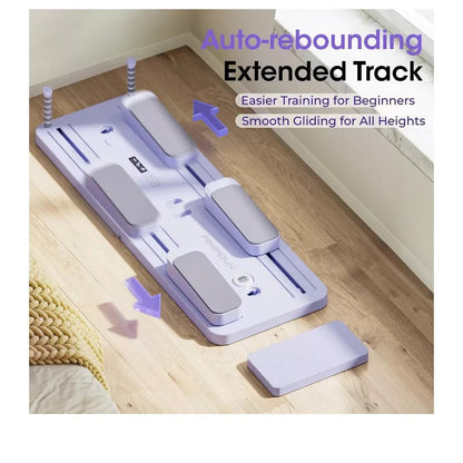 FEIERDUN Foldable Pilates Reformer, Portable Pilates Board for Full Body Workout